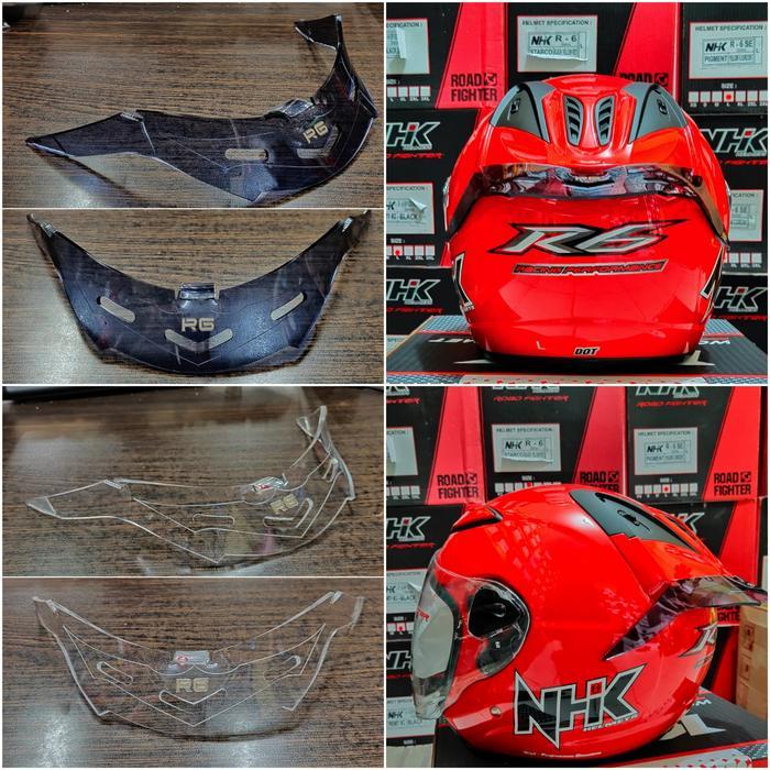TERMURAH spoiler helm ink centro/ink dyic/nhk r6 READY STOCK