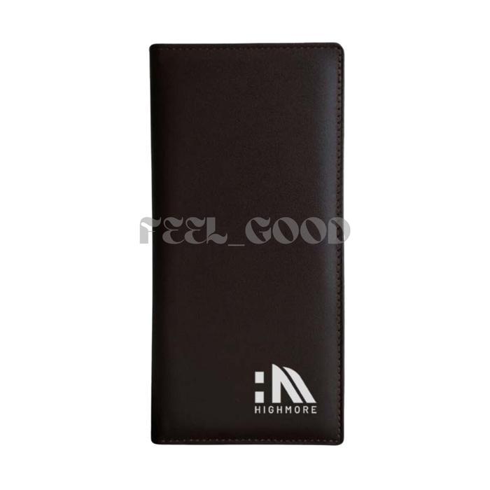 Dompet Panjang Kulit Pria Lipat Tipis Murah - Long Wallet Cowok Highmore Laki Laki
