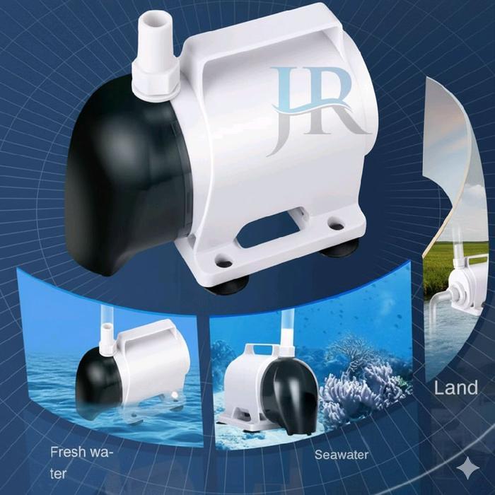 Pompa celup aquarium kolam bottom submersible water pump Nikita Star