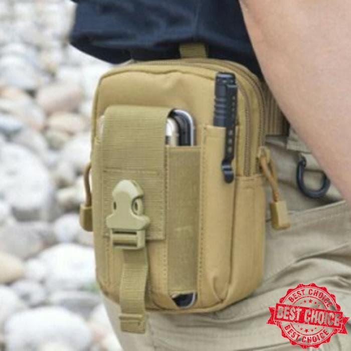 fiuri stor - sarung hp army dompet tas pinggang polisi tni tentara bag bags travel