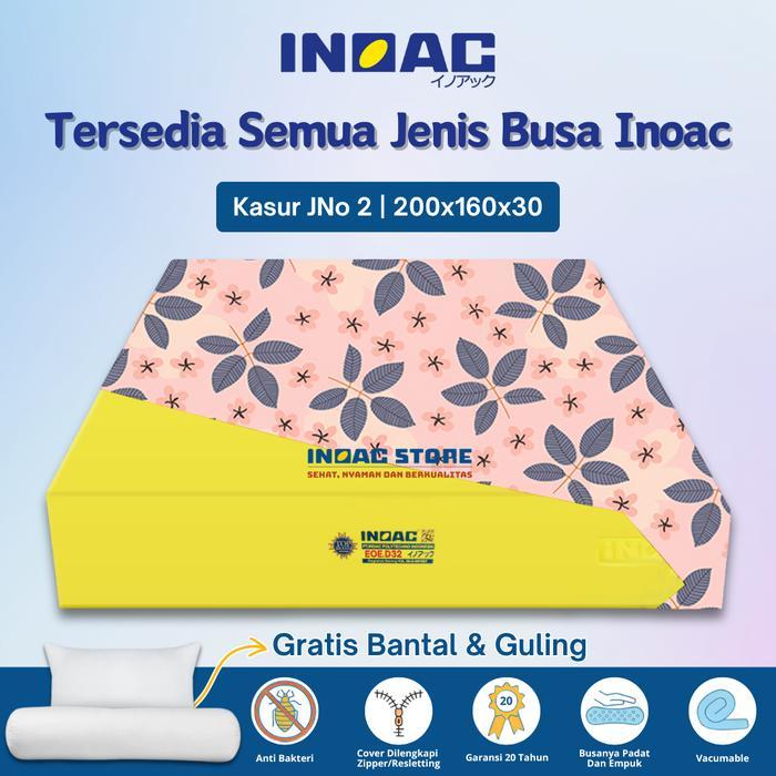 (200x160x30) Kasur Busa Inoac Ukuran No.2 Tebal 30 cm Garansi 20 Tahun