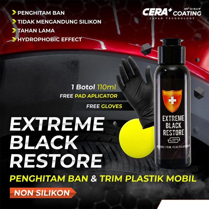 Extreme Black Restore Penghitam Ban Semir Ban Permanen Car