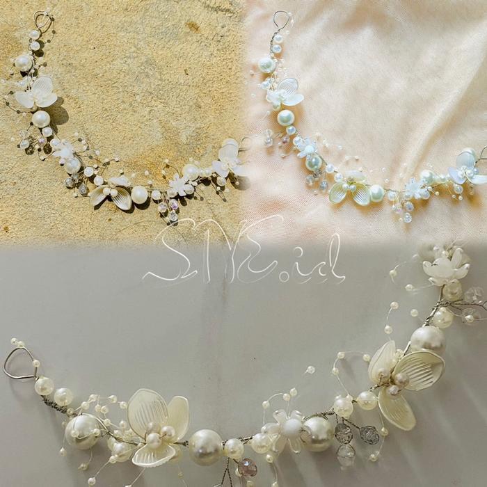 Bando Hiasan Kepala Aksesoris Hijab Pesta Terlaris