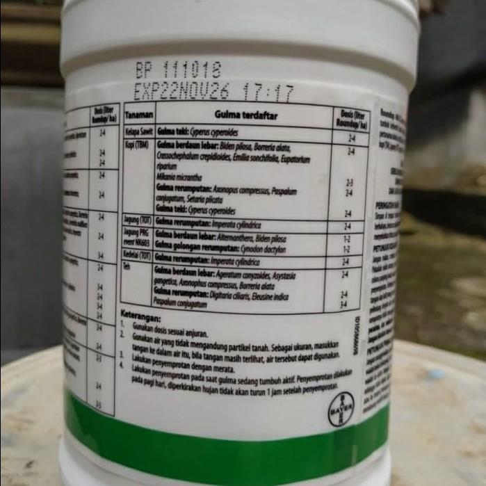 RoundUp 1 liter - Obat Pembasmi Rumput