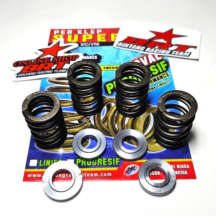 Per Klep + Ganjel Brt Xmax 250 Xmax 300 Per Klep Progressive Progresif Brt Xmax Old New