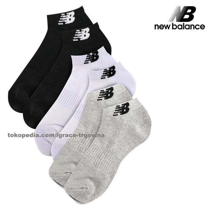 Kaos kaki New Balance original unisex Ankle 3 pasang