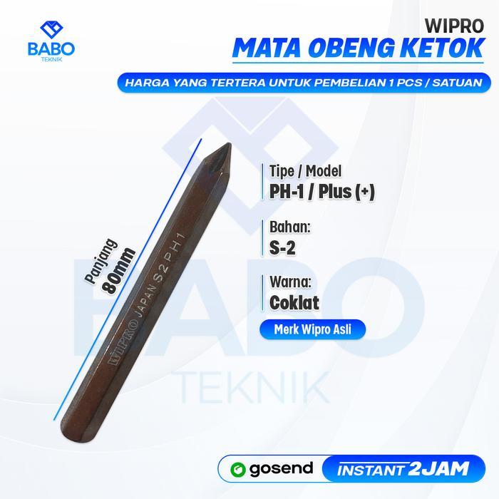 Mata Obeng Ketok Wipro Ph 1 Mata Obeng Getok Ph1 Plus Obeng
