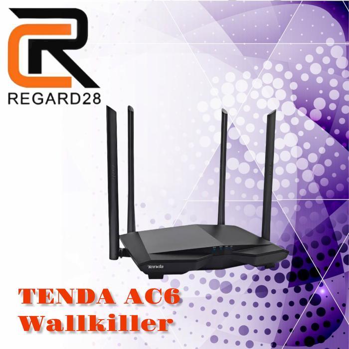 Tenda Ac6 Ac1200 Dual Band Wifi Router