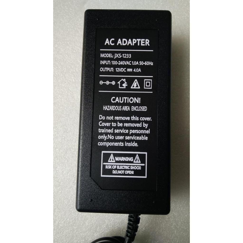 Ac Adapter 12V 4A Buat Monitor Inforce