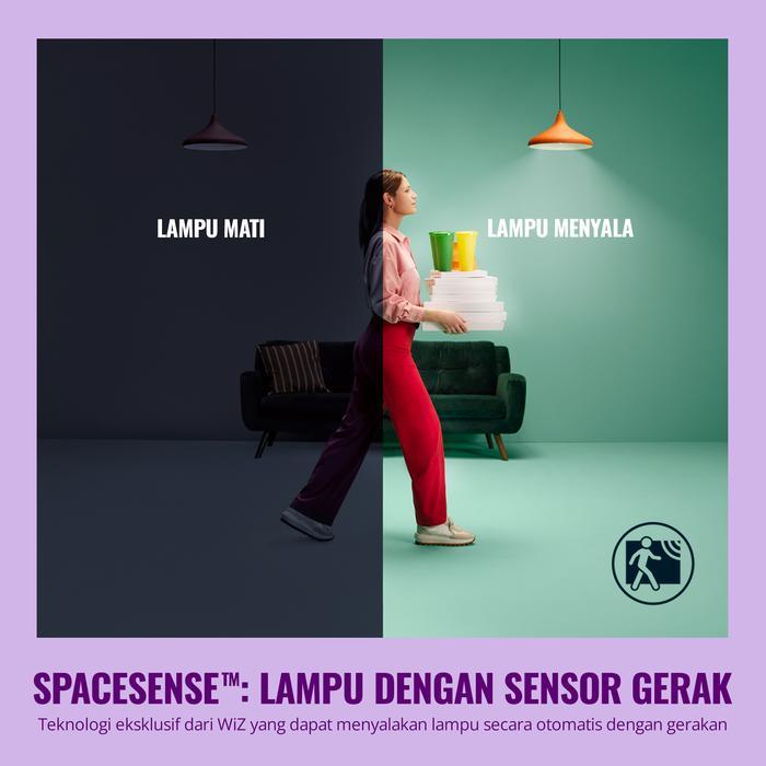 WiZ Lampu Smart LED 13W WiFi Smart Bulb RGB Warna