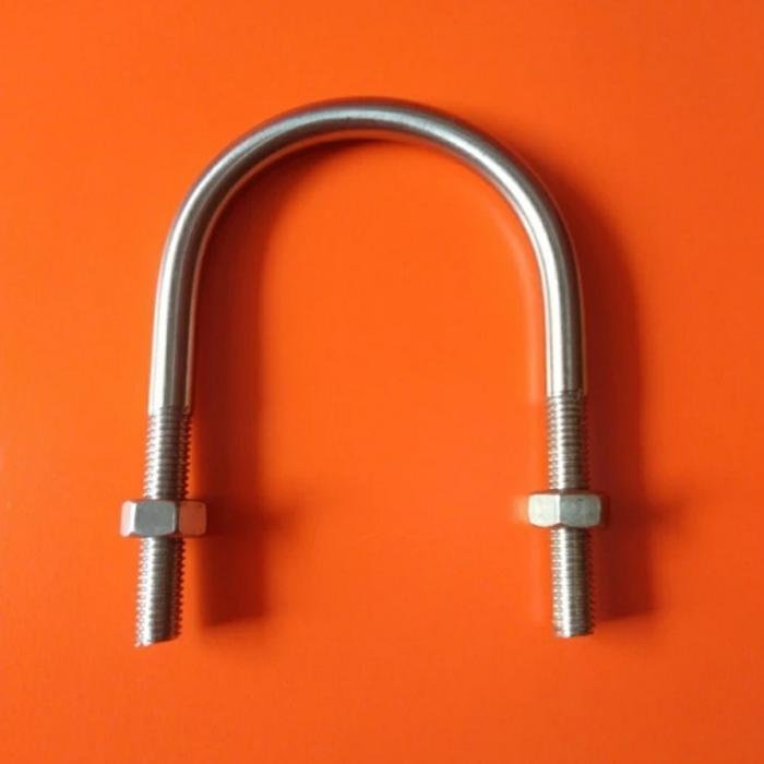 "New" Ubolt 6 inch x 3/8 / Ubolt 6 besi 3/8/ Ubolt Galvanize 6