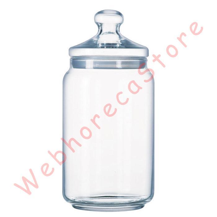 Luminarc Big Club Storage Jar Seal 2000ml/ Toples Kaca Kedap 2L