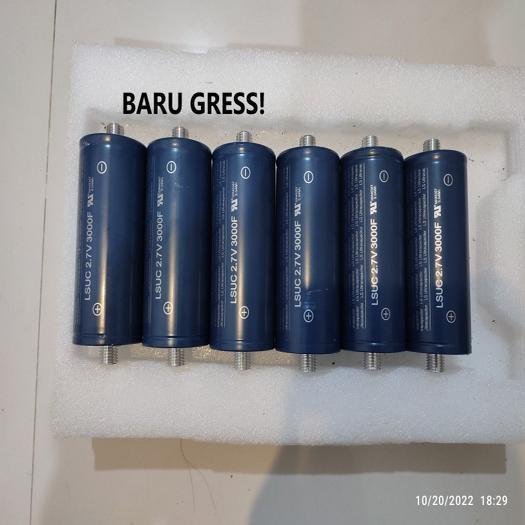 NEW SUPER CAPACITOR 2.7V 3000F ULTRA KAPASITOR ORIGINAL REAL CAPASITOR