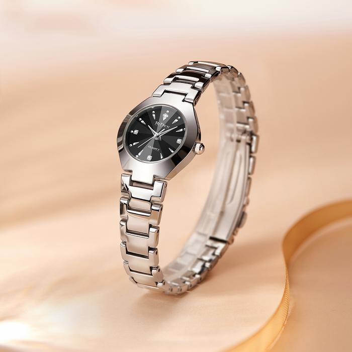 BIDEN Jam Tangan Wanita Anti Air Santai Mode Kuarsa Wanita Jam Tangan Cewek Original YN0104-G-W