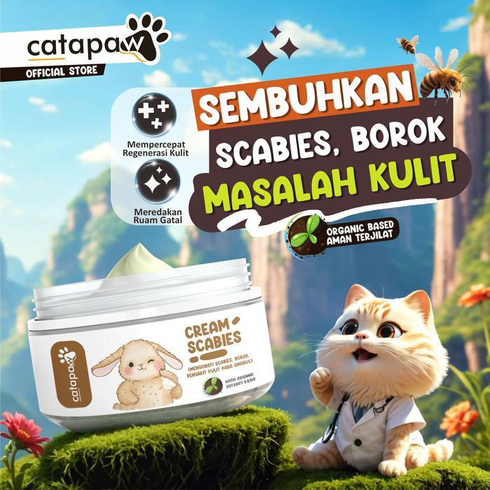 CATAPAW Salep Obat Scabies Kucing Anjing Gatal Gudik Koreng