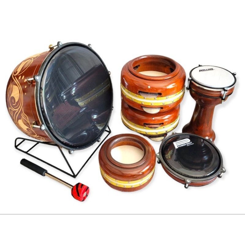 Promo Mainan kreatifitas anak / Paket Alat Musik Hadroh Rebana Anak TK / SD / Alat Musik Hadroh Reba