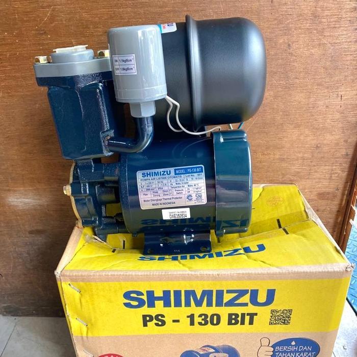 Pompa Shimizu Ps-130 Bit Mesin Pompa Air Shimizu Ps 130 Bit