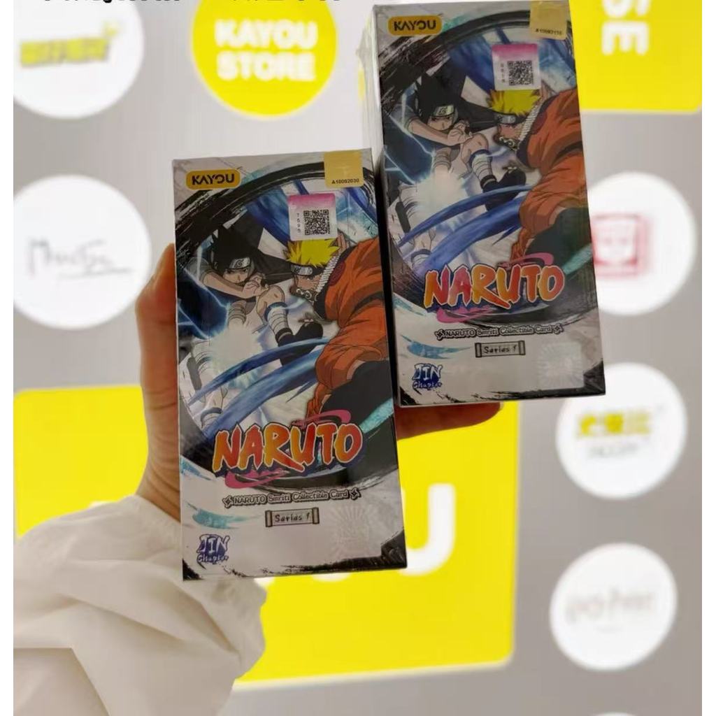 Naruto Card T4W6 2 BOX English Version Genuine KAYOU