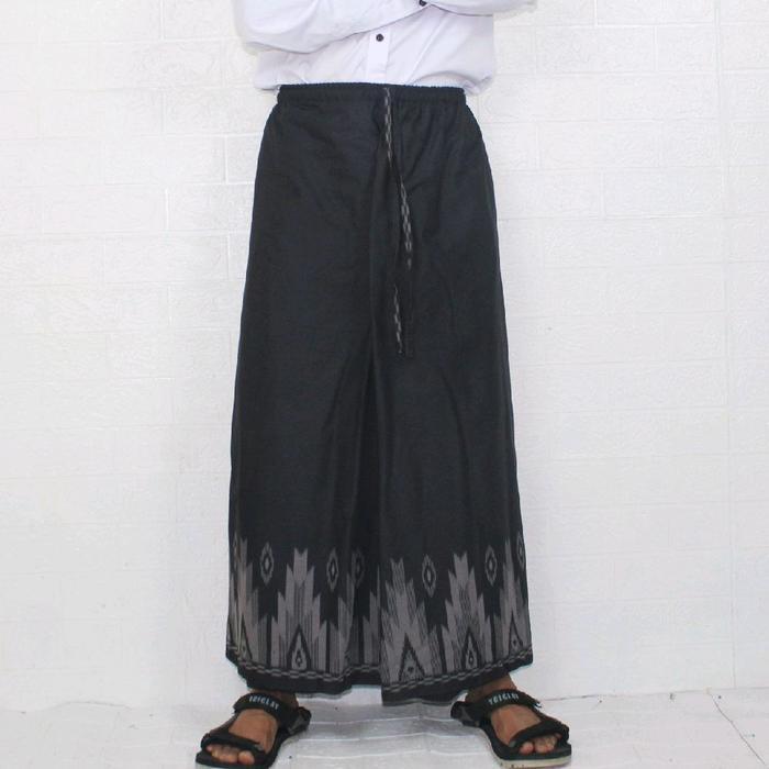 SARUNG INSTAN/ROK WADIMOR DEWASA, REMAJA DAN ANAK - MODEL BATIK HITAM - SANTRI, KATUN, MOTIF, PRIA,