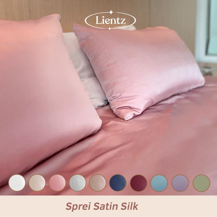Sprei Bahan Satin Silk - Premium Bed Sheet Custom Pre Order