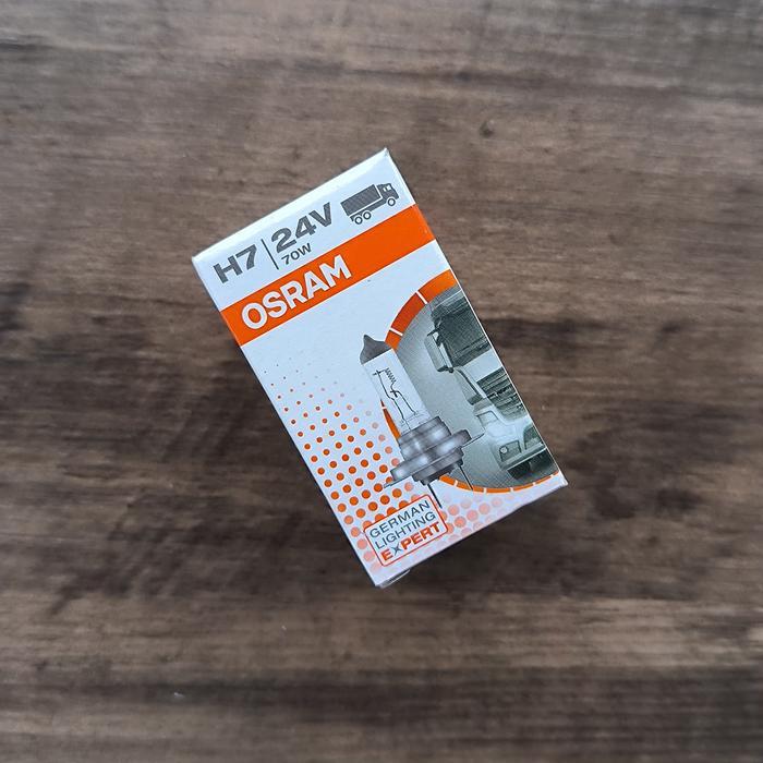 BOHLAM LAMPU HALOGEN H7 24V 70W OSRAM ASLI 100%