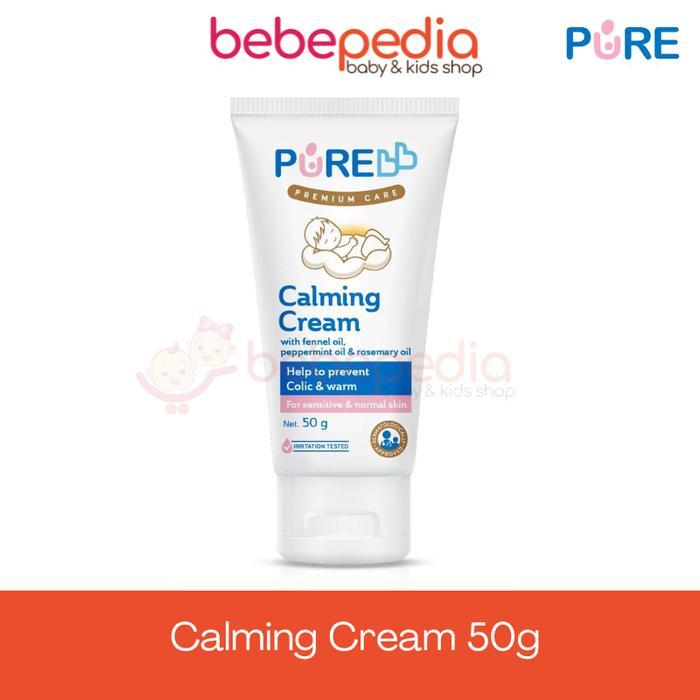 Pure Baby Calming Cream 50Gr / Cream Untuk Perut Kembung Bayi