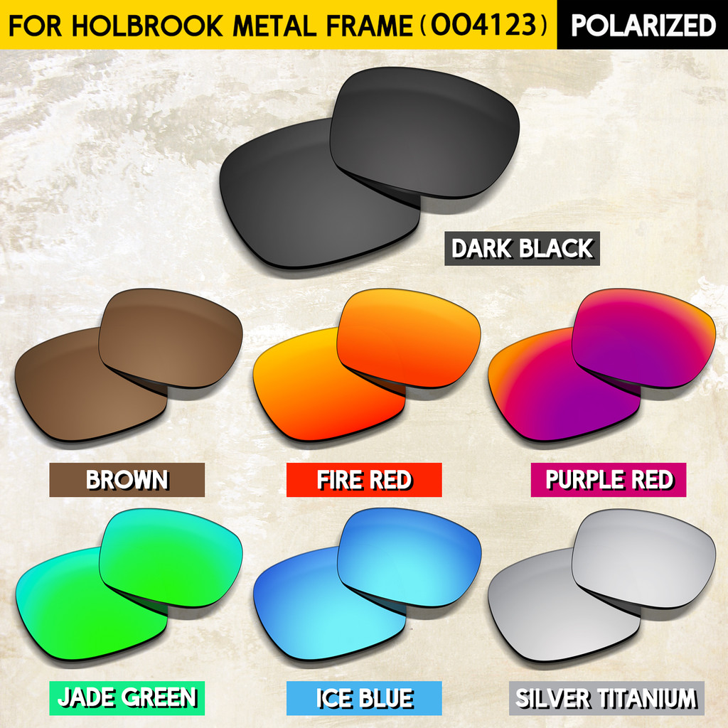 Thickness of 1.5MM Polarized Replacement Lenses for Oakley Holbrook Metal OO4123 55mm