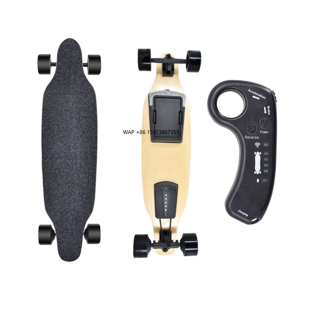 Electric Skateboard Electric Longboard with Wireless Remote Control Maple Electronic Skateboard Kit
