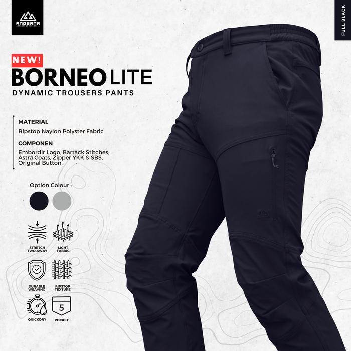 Celana Gunung Original Angsana Seri Borneo Stretch dan Sport
