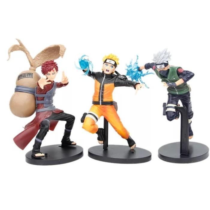 figure naruto / kakashi / gaara vibration star