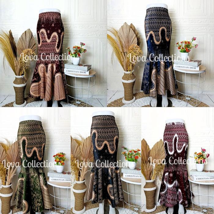 s7 ROK DUYUNG / ROK PLISKET DUYUNG/ ROK BATIK DUYUNG Kebaya Bawahan Panjang Semi Pesta Silk Wanita