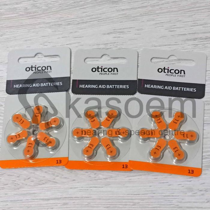 BATTRAI ABD (ALAT BANTU MENDENGAR) MEREK OTICON TYPE 13