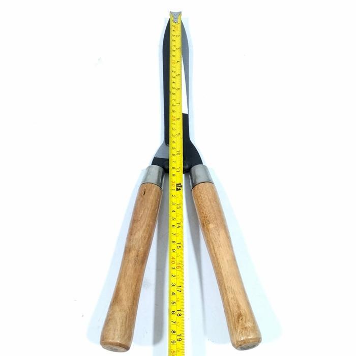 GUNTING POTONG RUMPUT GAGANG KAYU/GUNTING PAGAR ALAT BERKEBUN - KEBUN