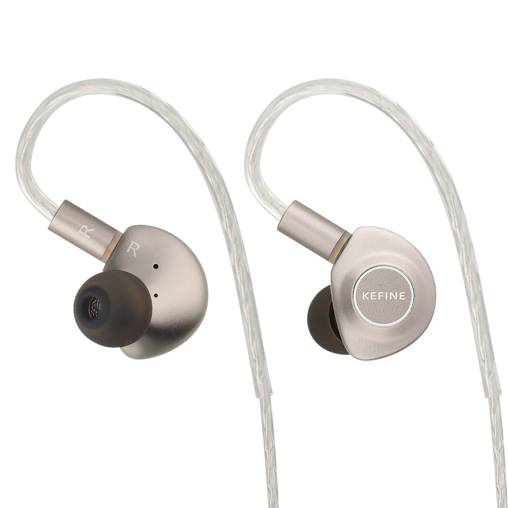 Kefine X ANGELEARS Delci AE 10mm DLC+PU Diaphragm Dynamic Driver IEMs Hi-Fi I n-ear Earphone with