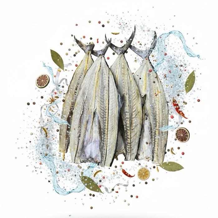 "New" Ikan Asin Tenggiri / Daging Tengiri Rasa khas 1 kg murah halal Vakum Food