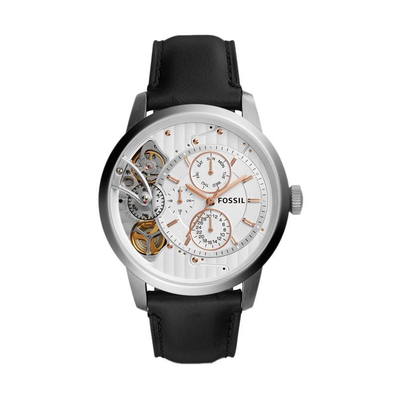Fossil Townsman Twist Multifunction ME1164 Jam Tangan Pria - Silver