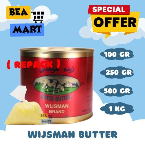 Wijsman Butter 100gr 250gr 500gr 1kg Mentega Wisman Wysman Repack 100 250 500 gr gram 1 kg