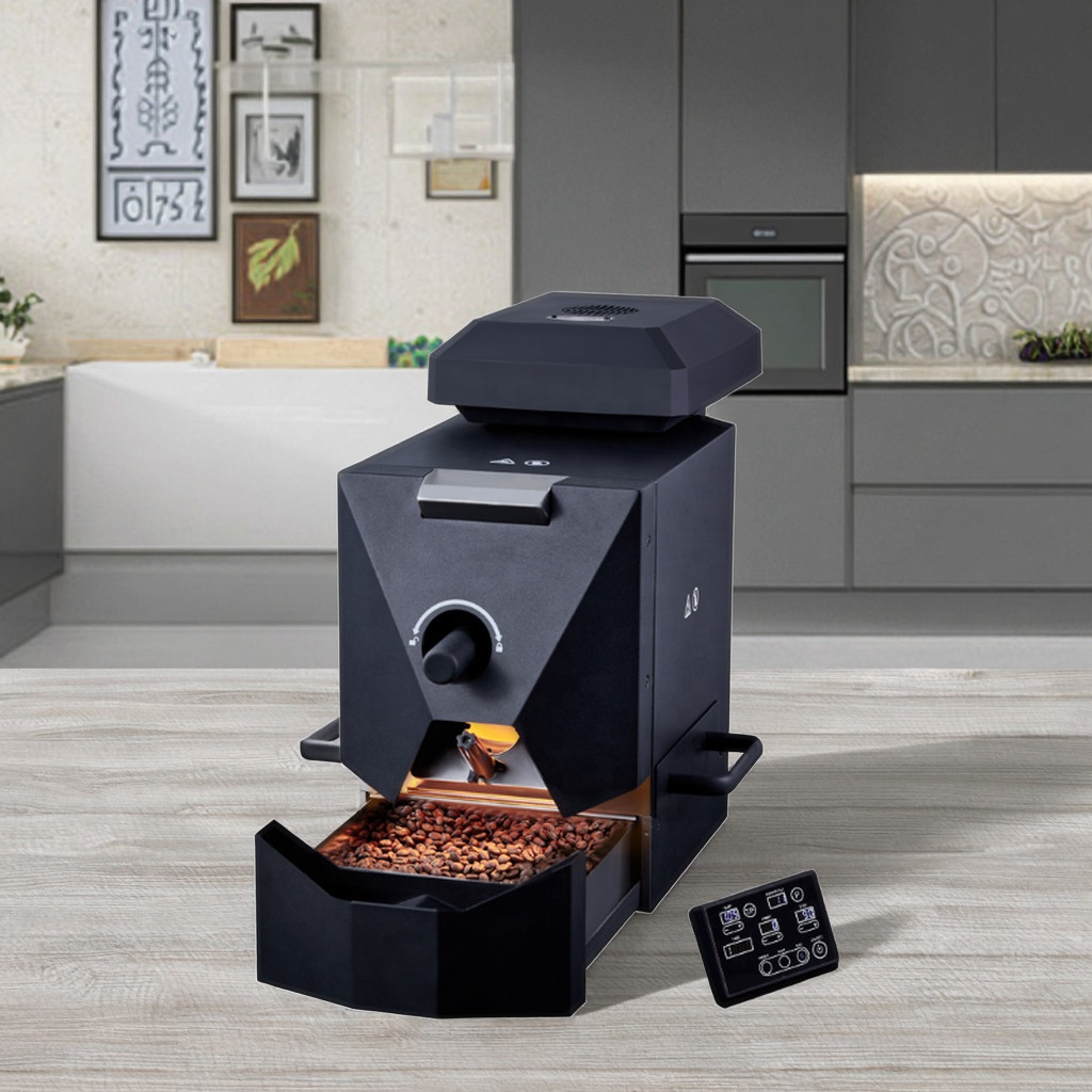 Skywalker Factory's Electric Home Use Coffee Bean Roaster Household Drum Coffee Roaster Gas Heating