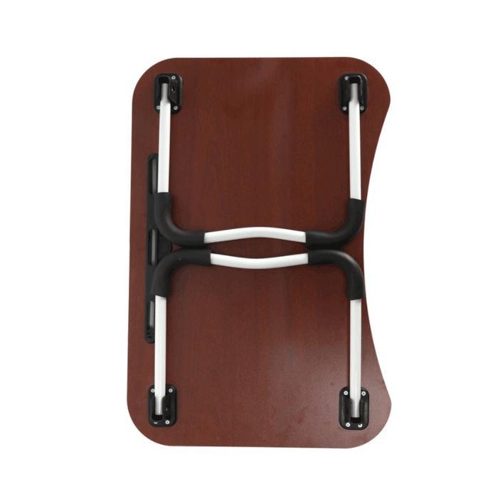 Meja Lipat Belajar Serbaguna Meja Lipat Furniture Laci Kayu Laptop Meja Belajar Portable Polos