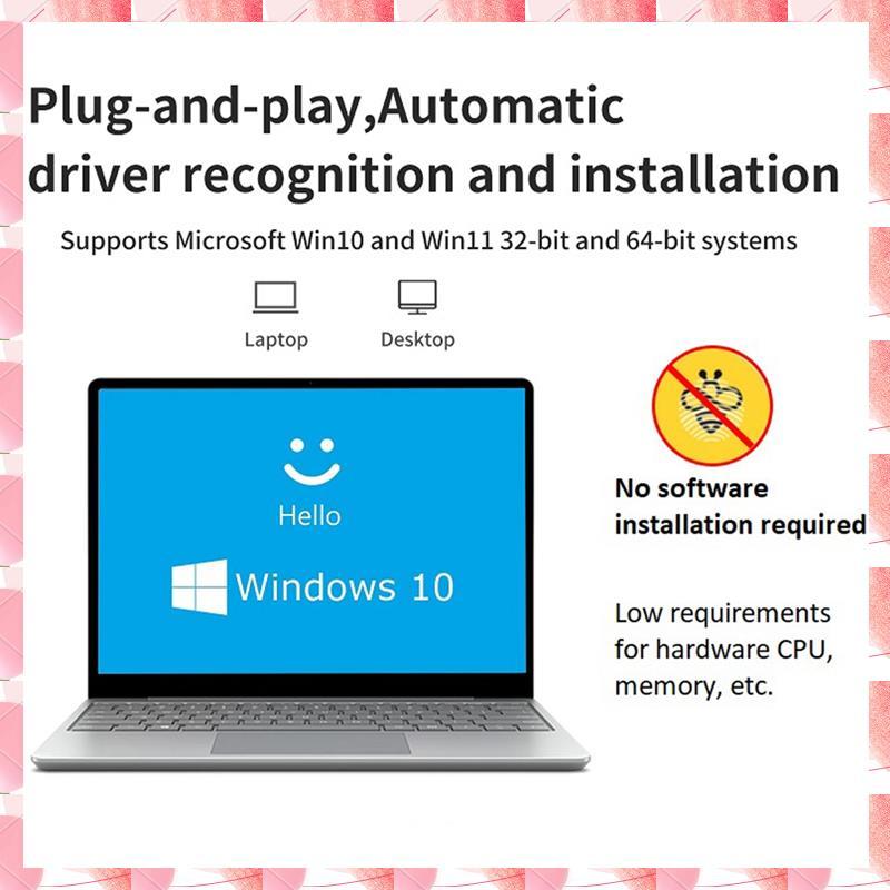 JAJA Mini USB Fingerprint Recognition Device For PC Laptop Windows 10 11 Hello Biometric Scanner