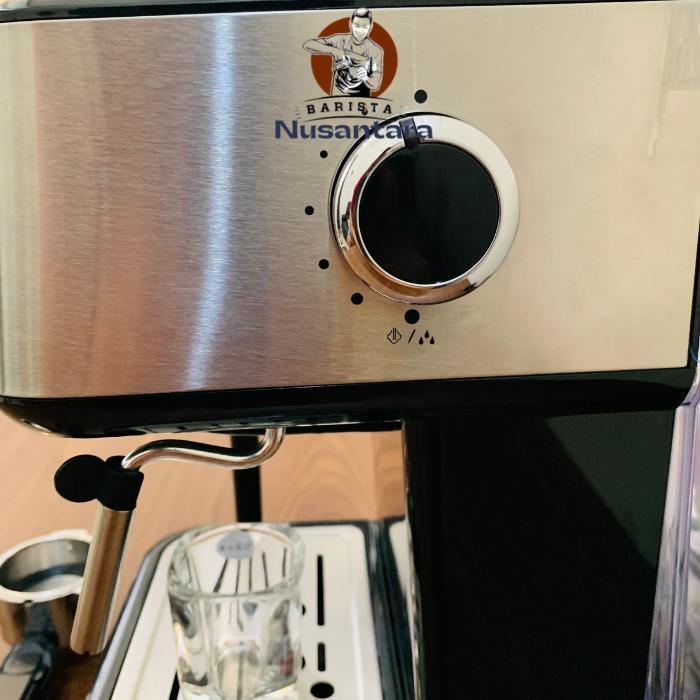 PAKET MESIN ESPRESSO CM 6863 & GRINDER N600 ALAT KOPI ESPRESO MAKER