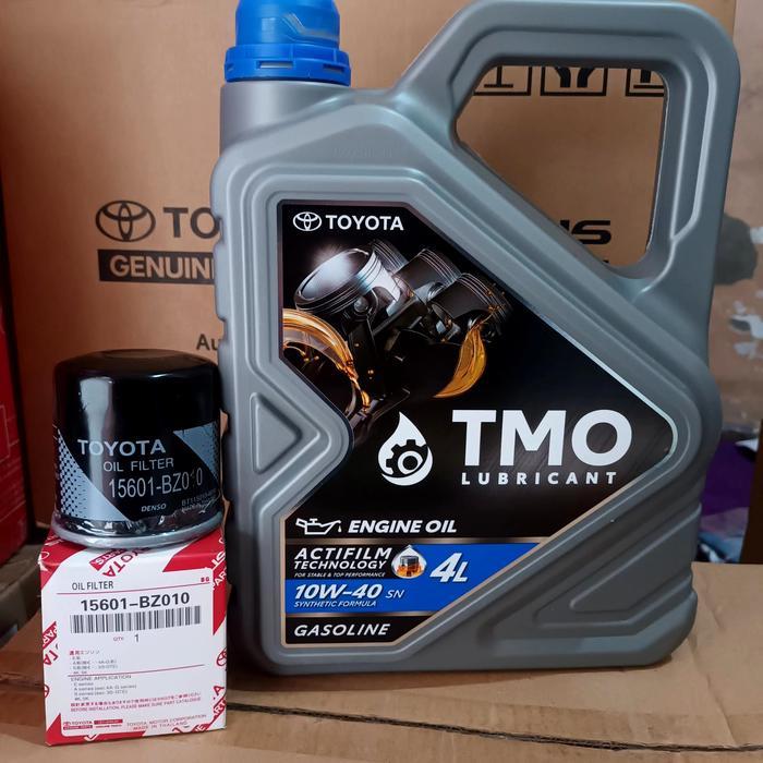 Oli Tmo Toyota 10w40 4L + Filter oli Avansa Agya Calya Xenia Dll