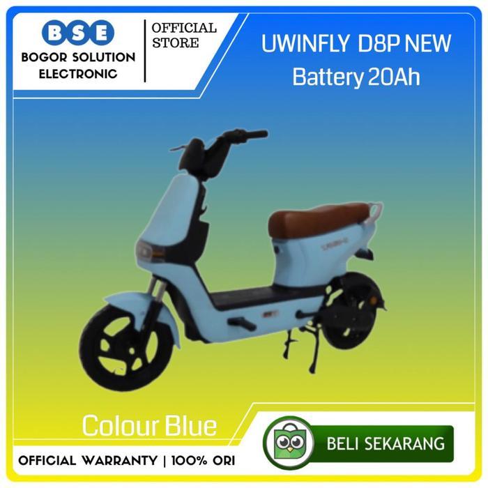 Sepeda Listrik Uwinfly D8S Pengganti DF8 Selis Uwinfly D8S New - Blue