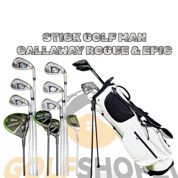 Stick Golf Man Callaway Rogue & Callaway Epic Shaft Steel Original Set Stick Golf Man Original