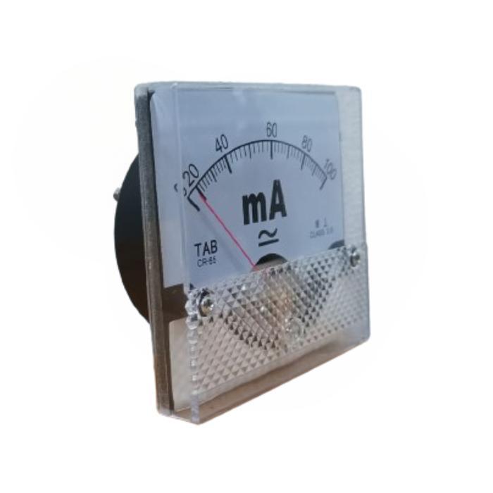 Terlaris Ampere Meter Analog Dc 100 Ma Cr65 Direct Tab