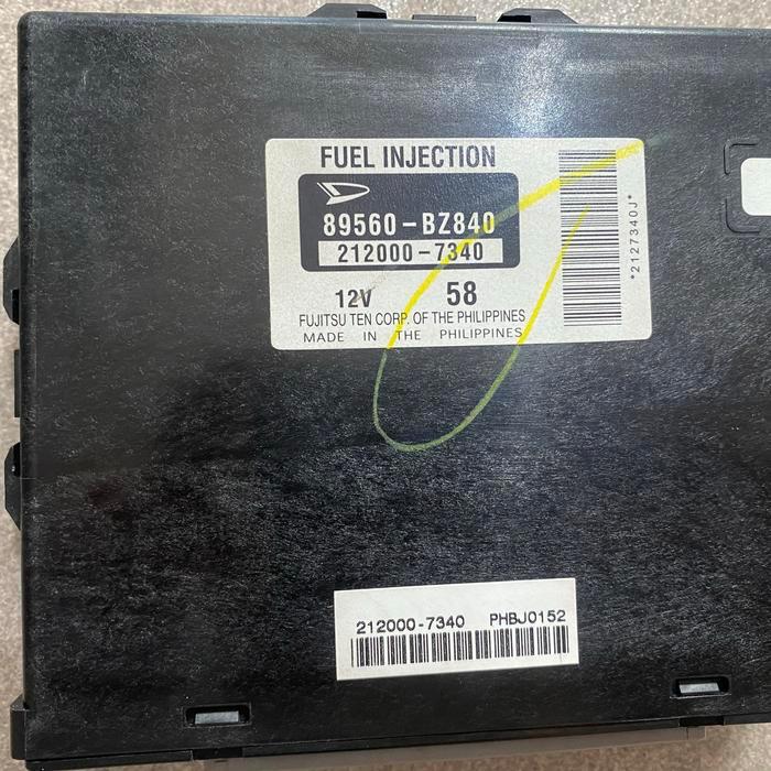 89560-BZ840 89560-BZ841 ECU COMPUTER ENGINE CONTROL ALL NEW AVANZA PASSSS