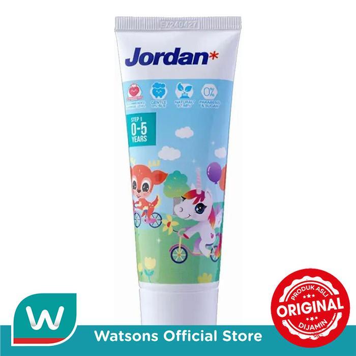 Jordan Kids Toothpaste Stawberry Step 1