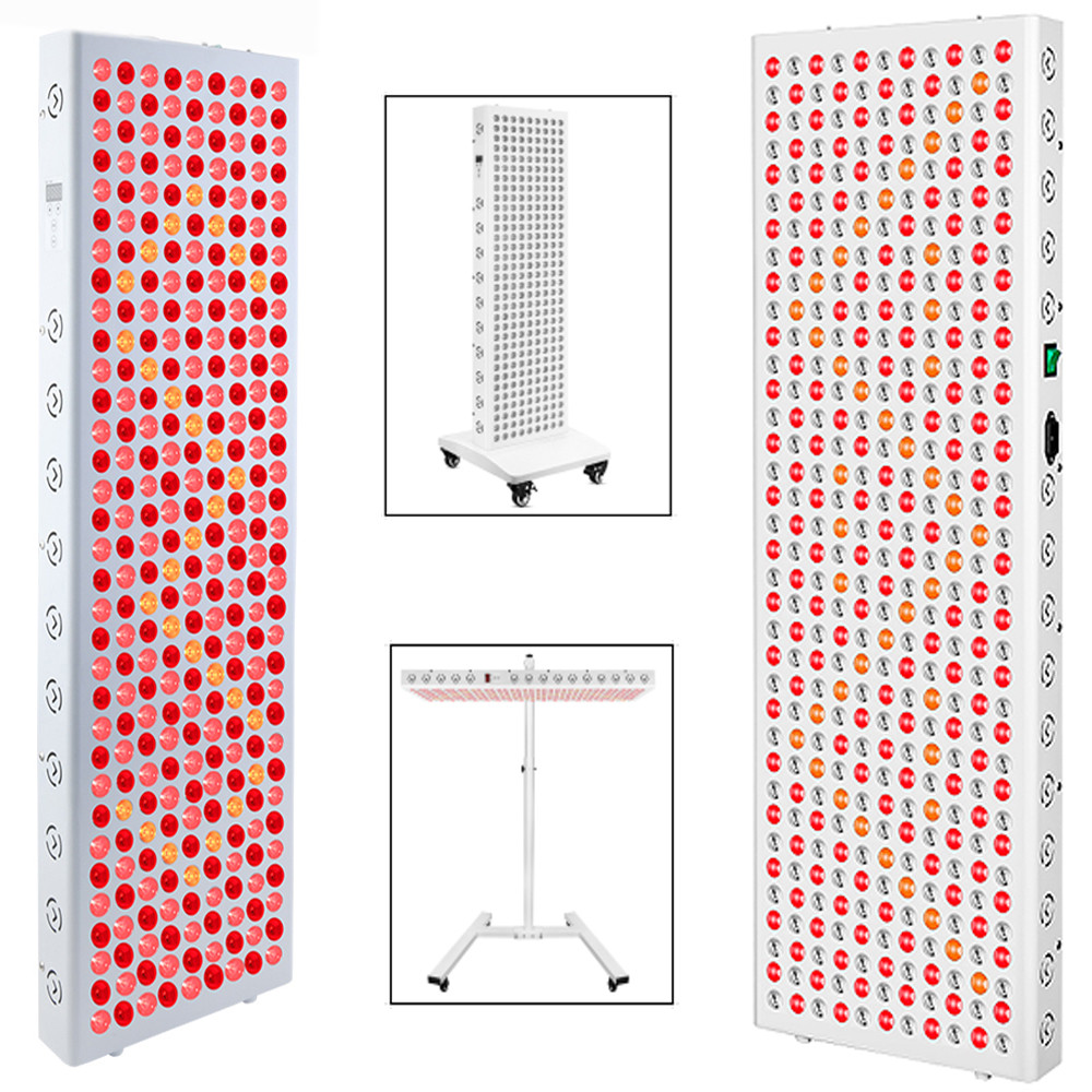 Plus1500/2000 LED Red Light Therapy Panel 630nm 660nm 810nm 830nm 850nm Infrared Therapy Lamp