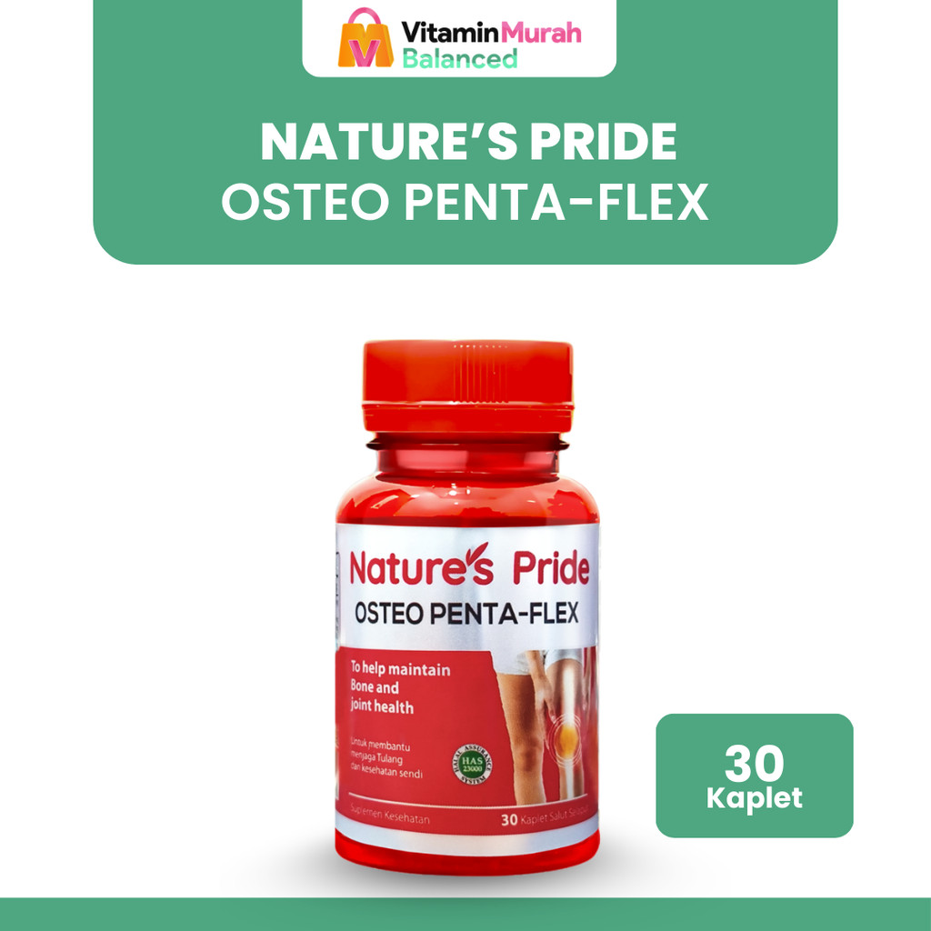 Nature's Pride Osteo Penta-Flex isi 30 & 100