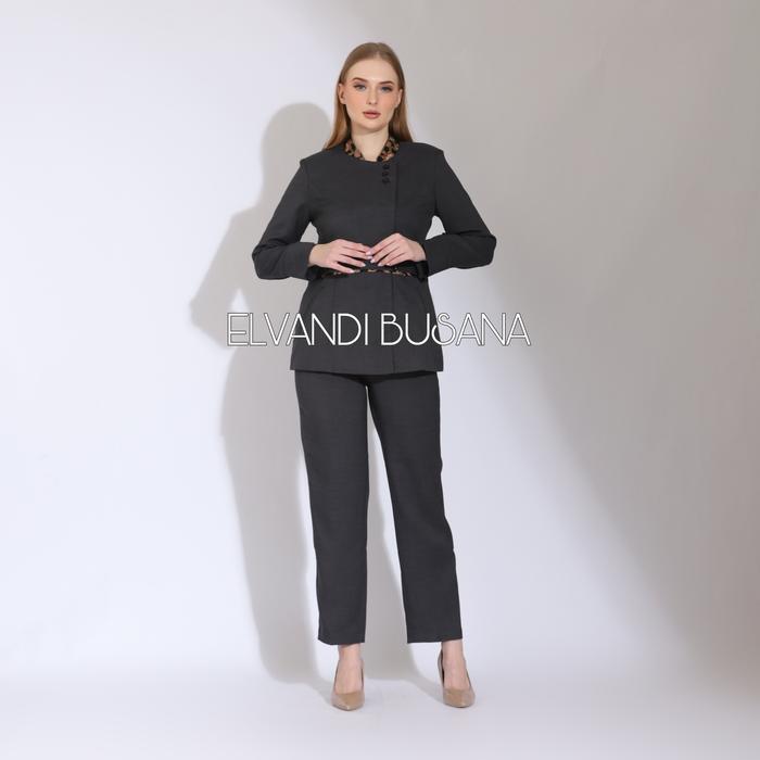 Setelan jas wanita / Seragam kerja blazer wanita / Seragam guru / Setelan baju guru wanita - 7007